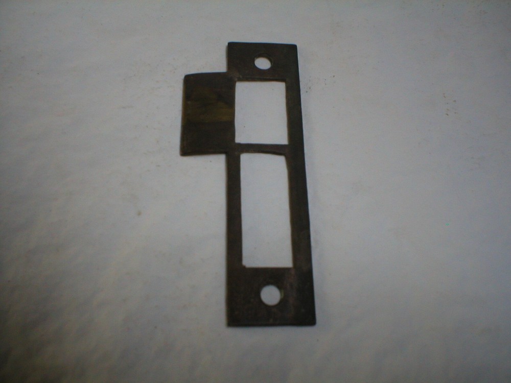 Antique Large Solid Brass Striker Plate