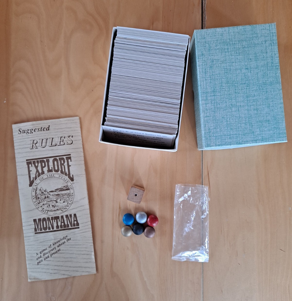 EXPLORE MONTANA Adventure Game 1986