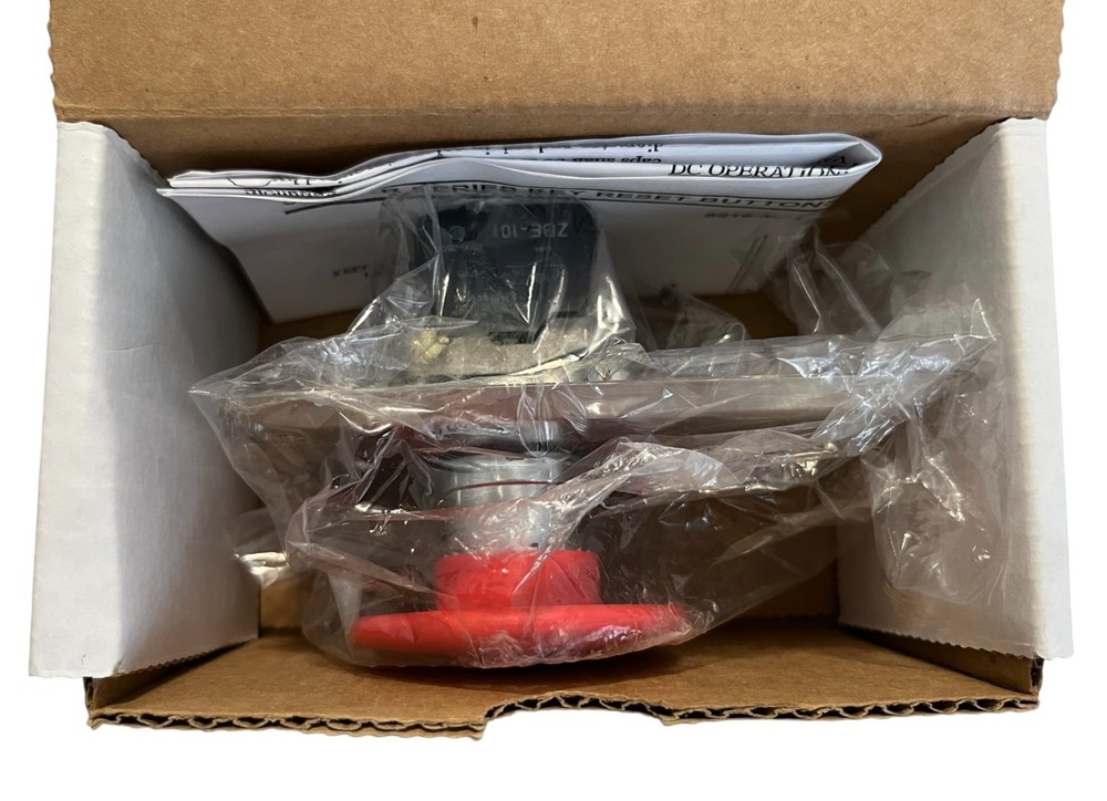 Dortronics 5216-MP23/KR Emergency Key Release Switch Pushbutton Red with Key