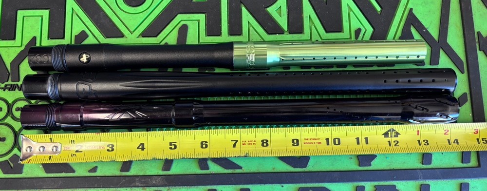 Autococker Barrel 3x BARRELS  MISC LOT  14inch Eclipse Dp System X