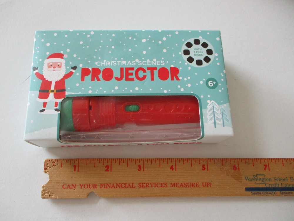 CUPCAKES & CARTWHEELS CHRISTMAS SCENE PROJECTOR
