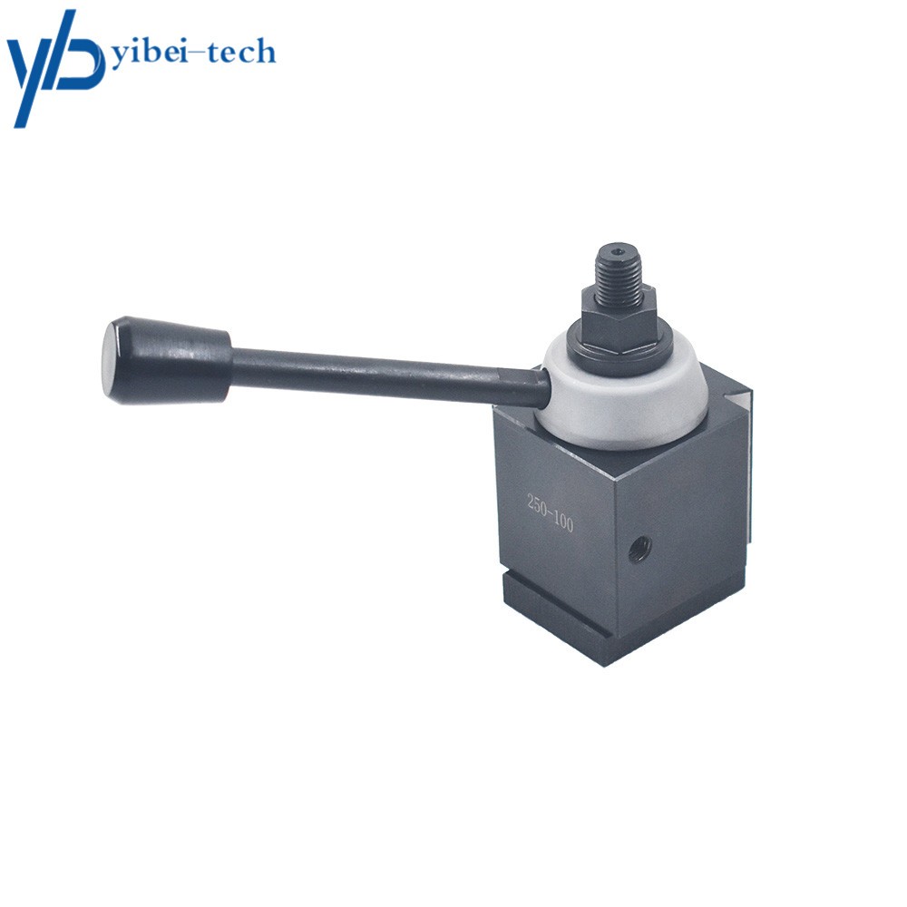 Swing Dia 12" AXA Size 250-100 Piston Type Quick Change Tool Post Holder