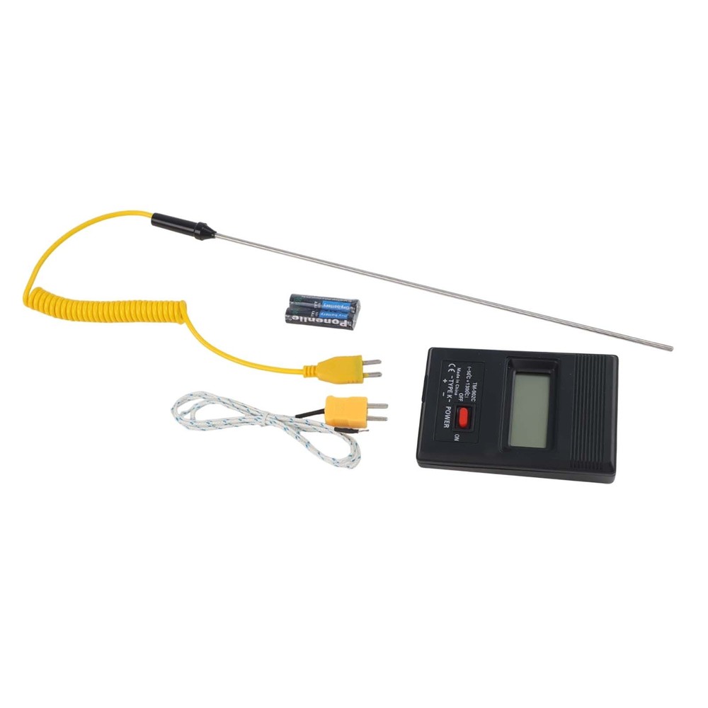 K-type Digital Thermometer LCD Screen Reliable Safe TM-902C Tool Useful