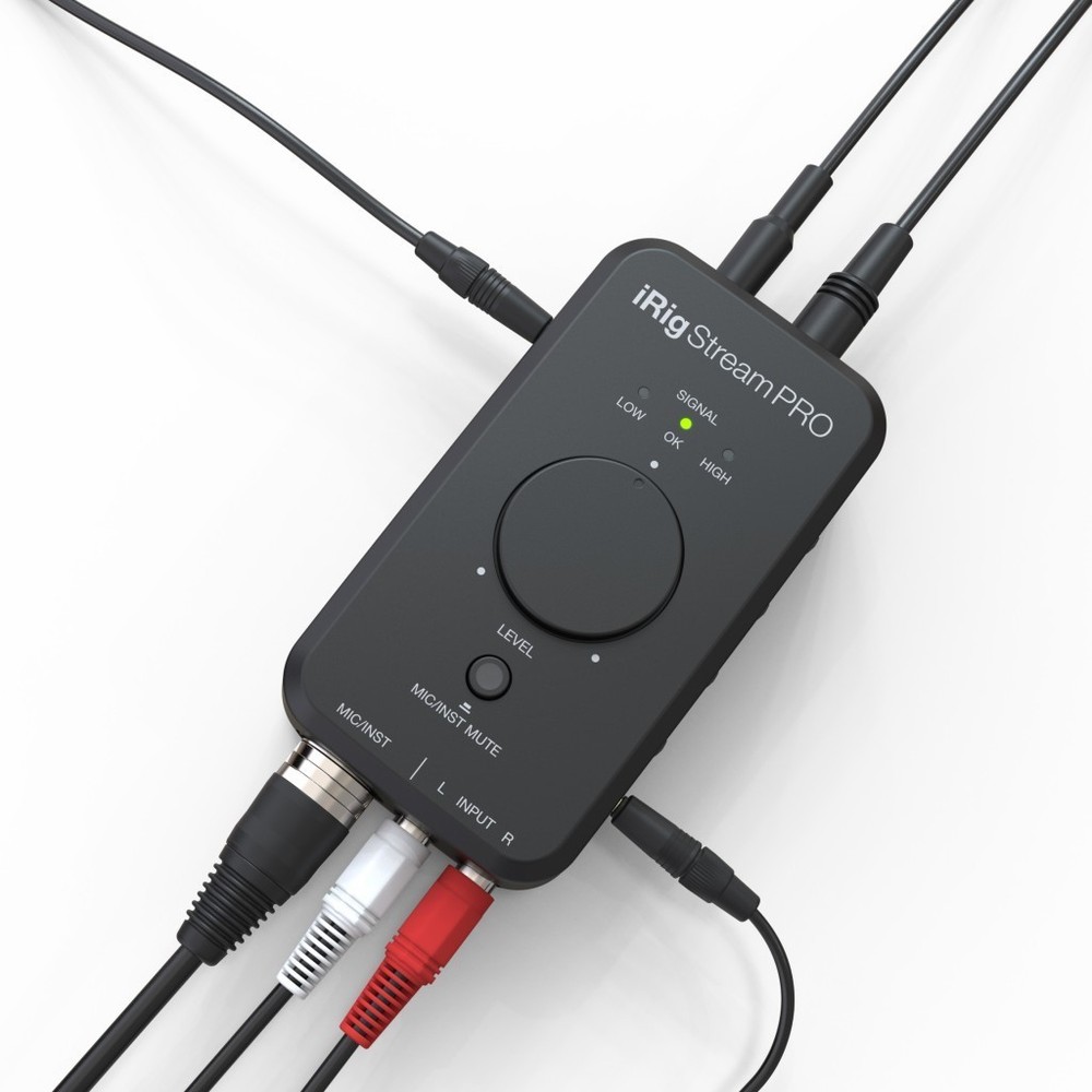 IK Multimedia iRig Stream Audio Streaming Interface