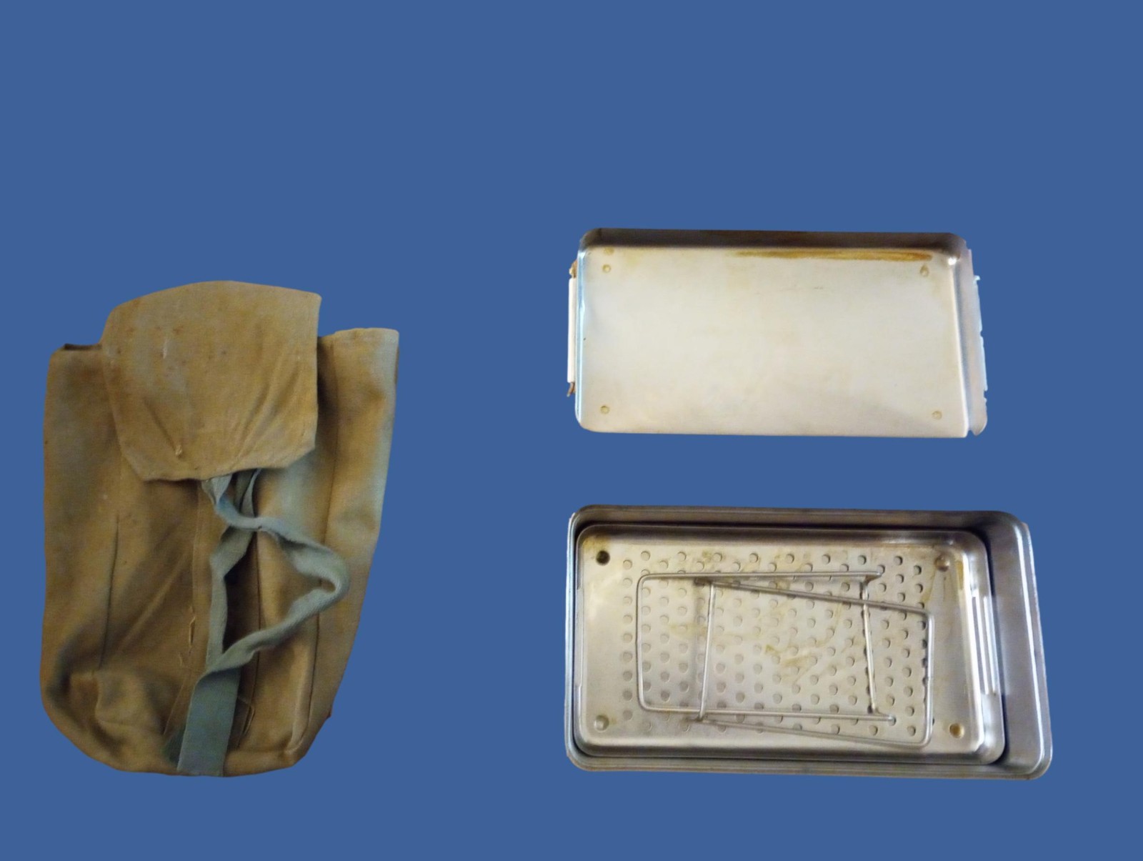 Czech Military Sterilization Kit 3 Piece With Carry Pouch Medic Hygiene Gear