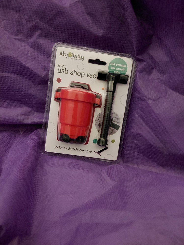 Itty Bitty Mini USB Shop Vac