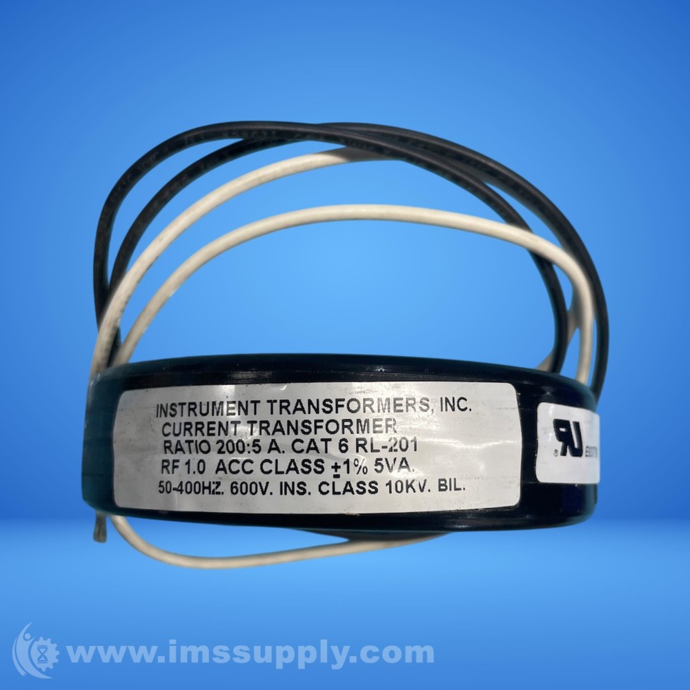 Instrument Transformers Inc RL-201 Current Transformer FNIP