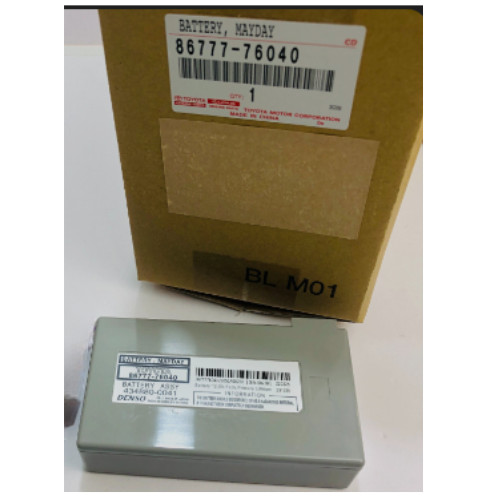 Genuine Toyota Lexus Mayday Battery 86777-76040 CT200h ES300h RX350 RX450h