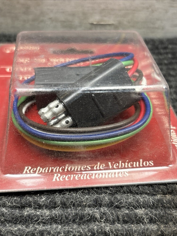 Danco 88335 6-Way Square Connector Plug & Socket with 12" Wires