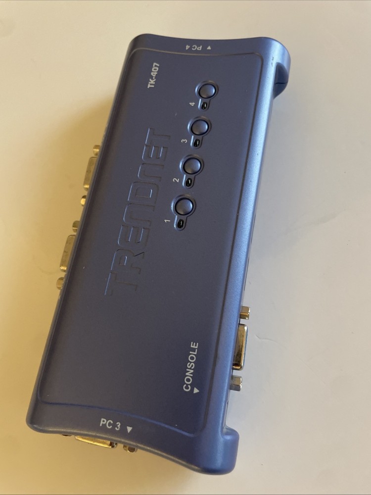 Trendnet TK-407 KVM Switch - Unit Only