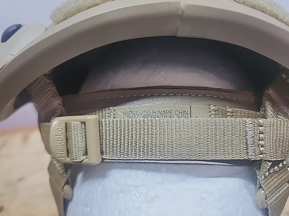 USMC GENTEX HELMET, HIGH CUT, SIZE LARGE