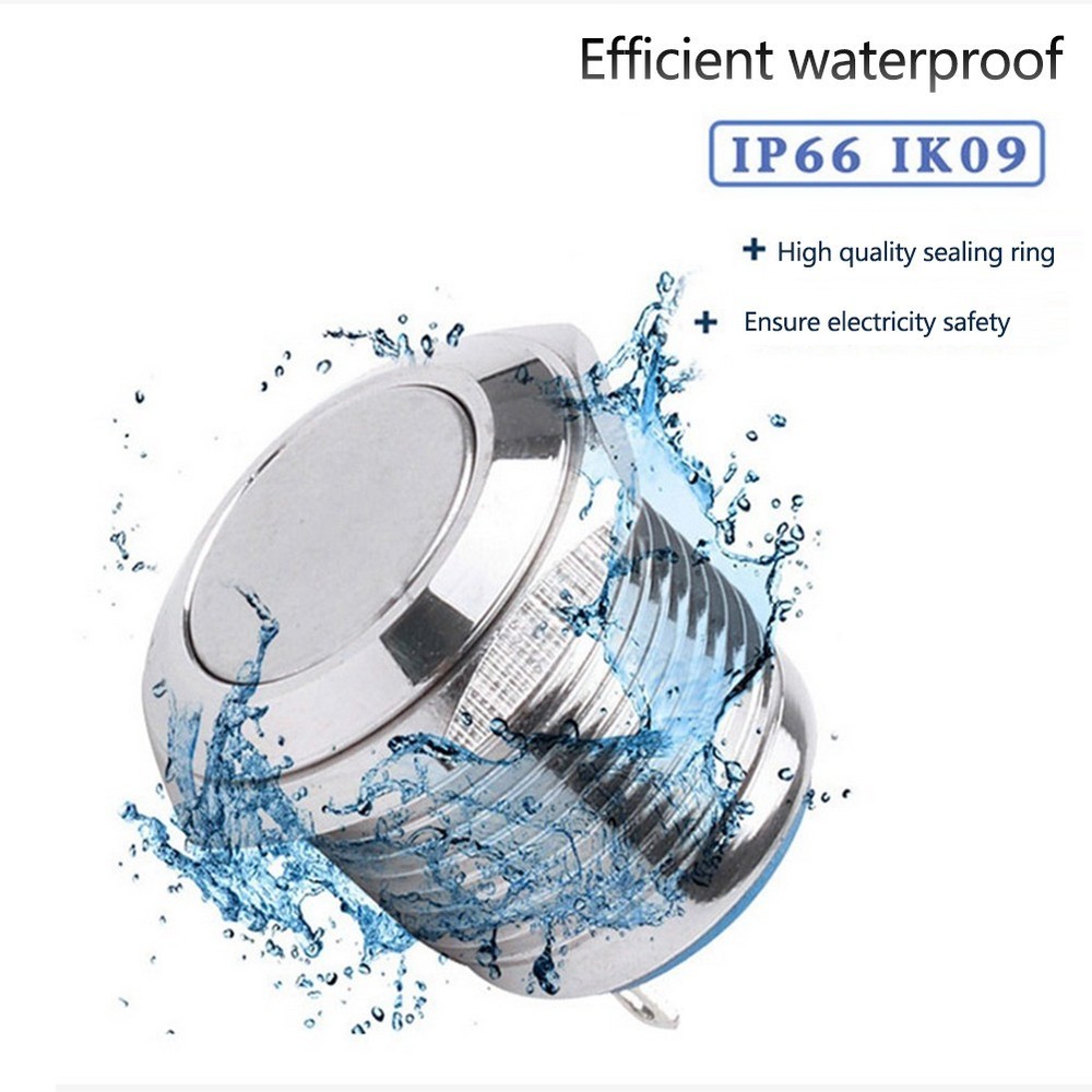 High Quality Button Switch Push Button 12V 16mm 3~220V Accessories Brass