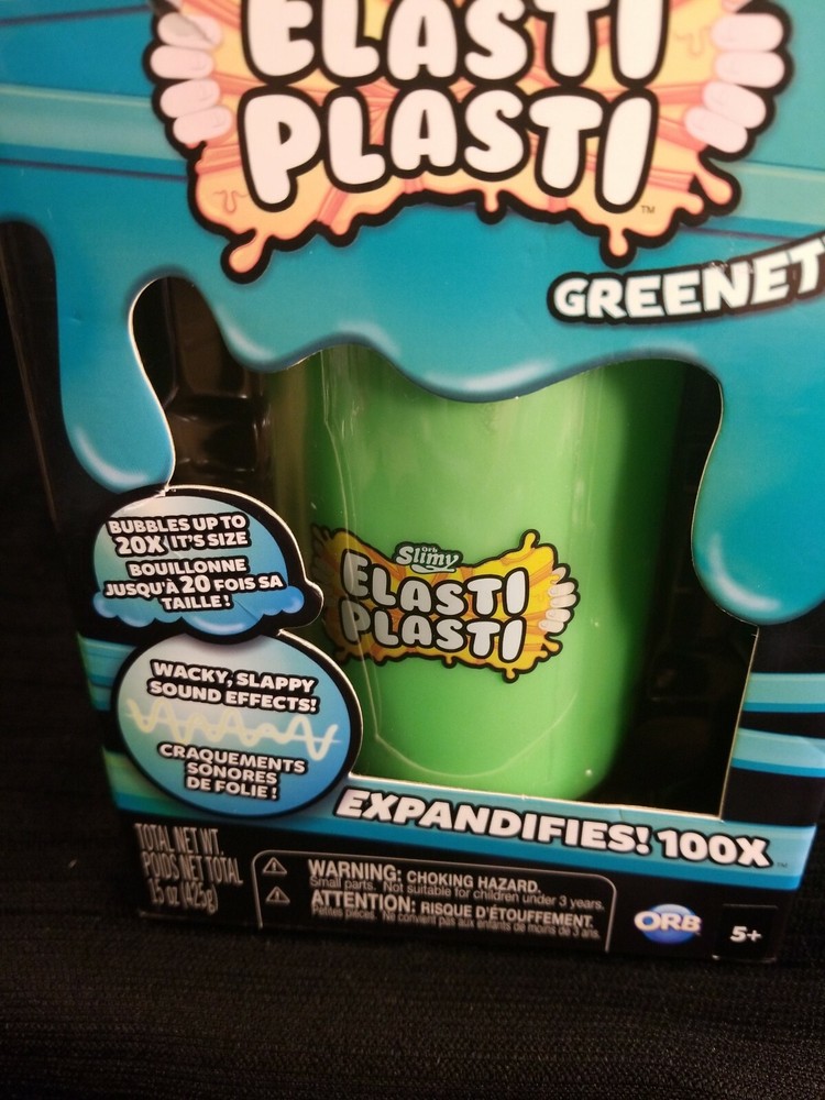 Elasti Plasti Greenetic Clay and Dough Slime