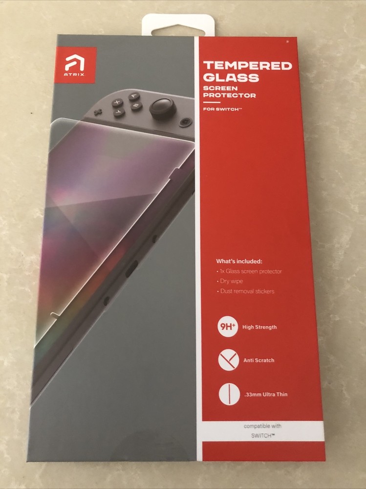 Nintendo Switch Tempered Glass Screen Protector Atrix