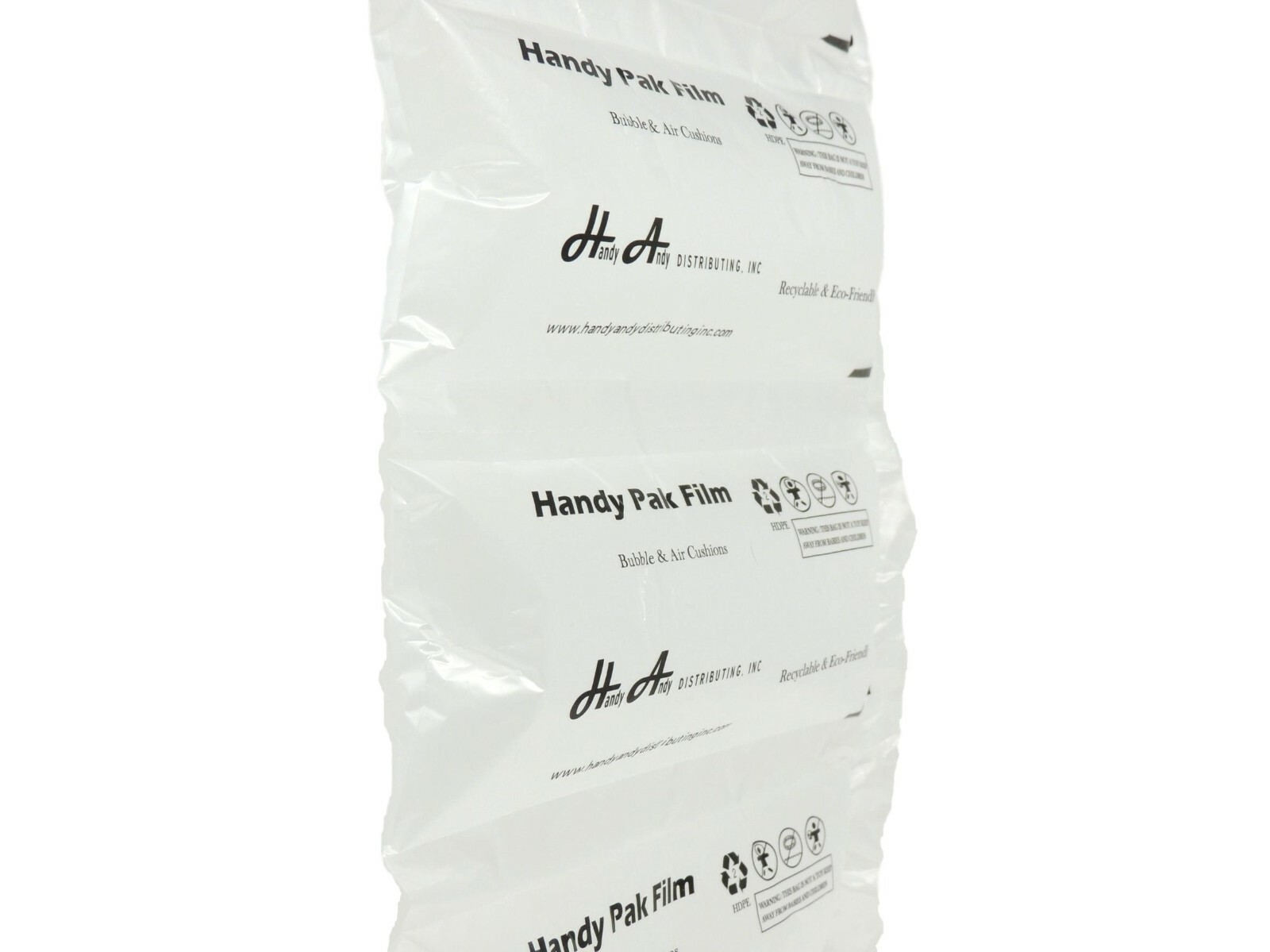 4x8 AIR PILLOW CUSHION FILM FOR MINI PAK'R MACHINE 1312ft 400m ROLL NEW