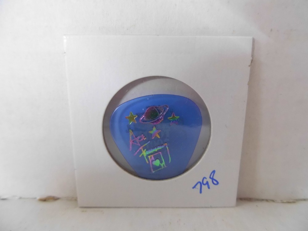 KISS "ACE FREHLEY" GUITAR PICK~ 4/7/01 READ DESCRIPTION (2/20)