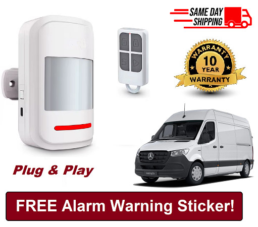 Camper-Van-Motorhome-Caravan Wireless Remote Alarm Security Entry Motion Sensor