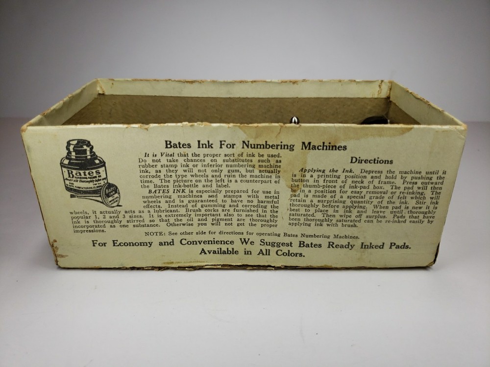 Bates Numbering Machine 4 Movement