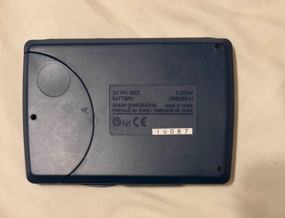 Sharp El-6800 34kb Calculator (Used, Excellent Condition, Working)