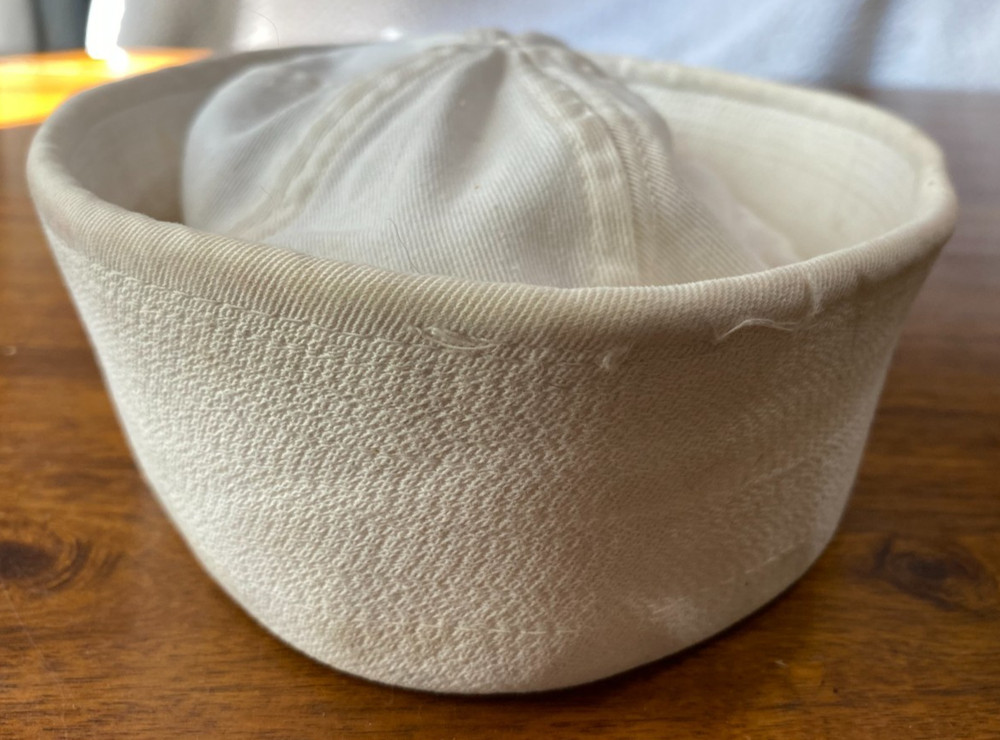 ORIGINAL WWII US NAVY ENLISTED DIXIE CUP HAT CAP