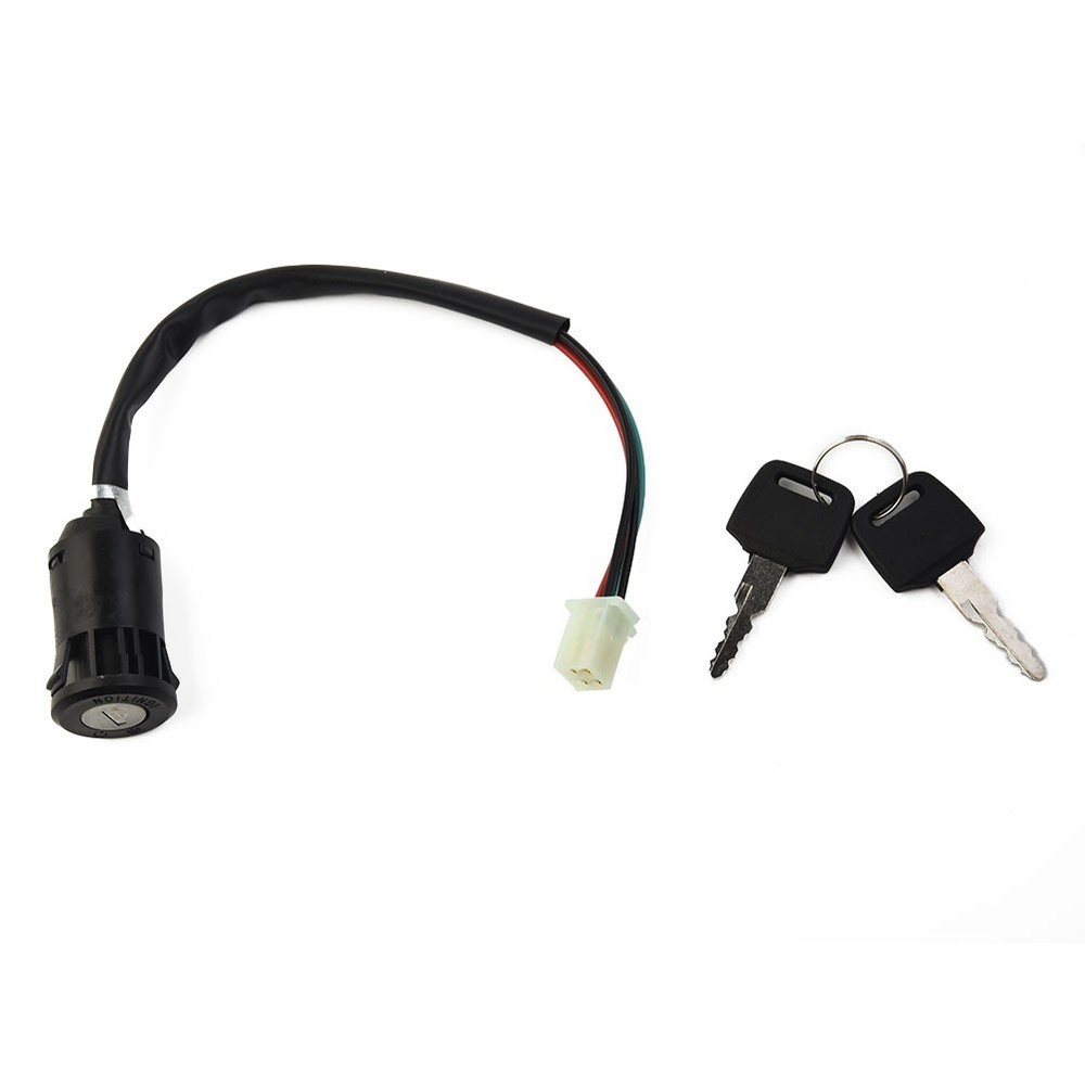Essential Replacement Ignition Switch For 4 Wire Connection And 2 Keys