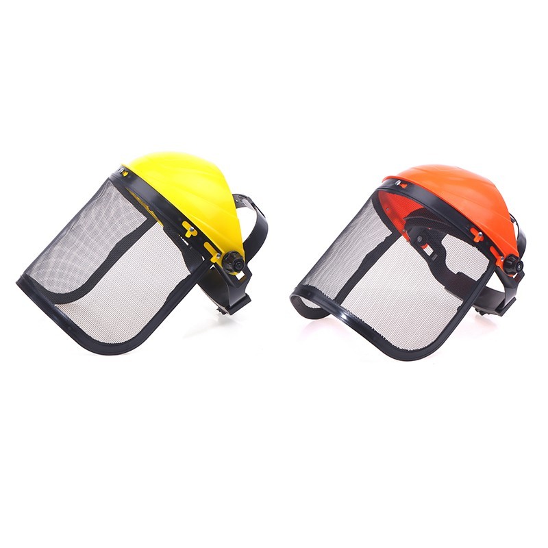 Adjustable Net Visor Protective Mask for Trimmer Lawnmower