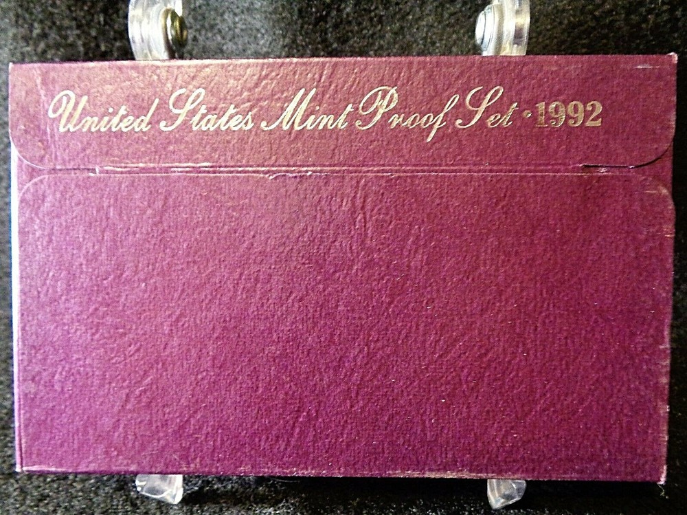 1992-S U.S. Mint Proof Set With Box And COA