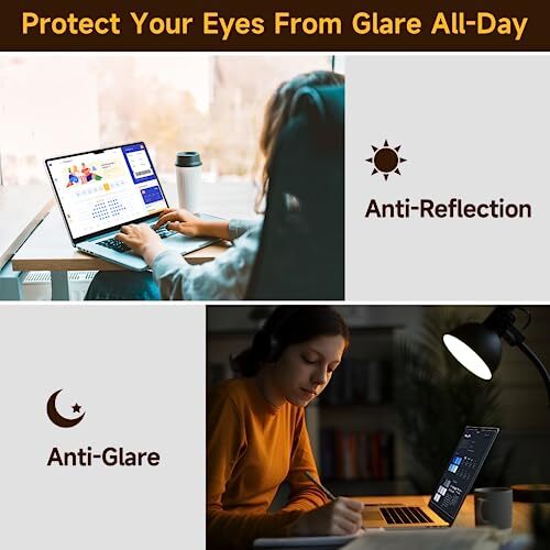 2 Pack Compatible with MacBook Air 15 Inch Screen Protector A2941A3114 M2/M3 ...