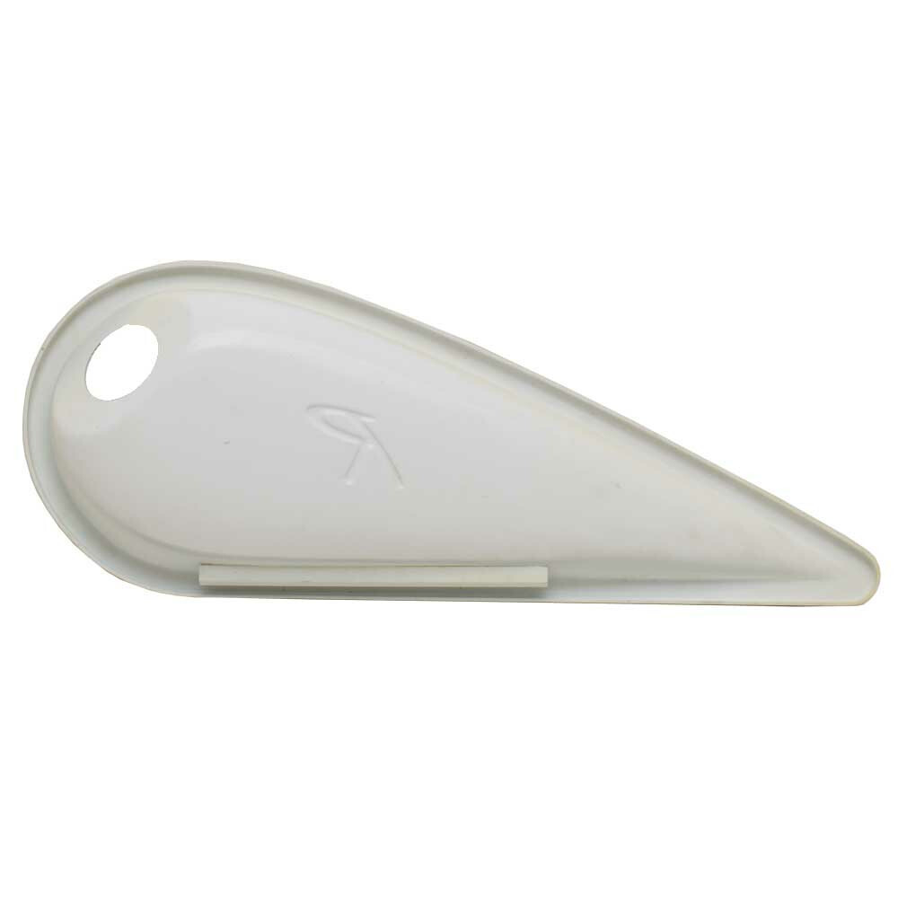 Rinker Boat Insert Panel | 21 1/4 x 8 3/8 Inch White Plastic