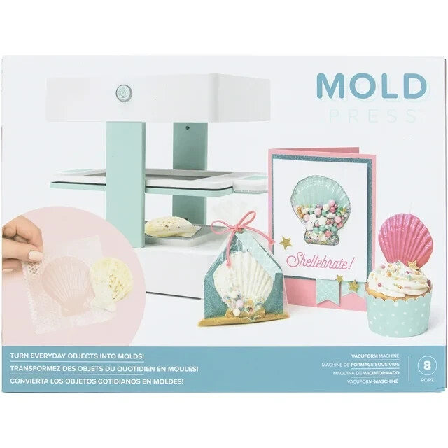 WE R MEMORY - NEW IN BOX - MOLD PRESS - TURN EVERYDAY OBJECTS INTO MOLDS