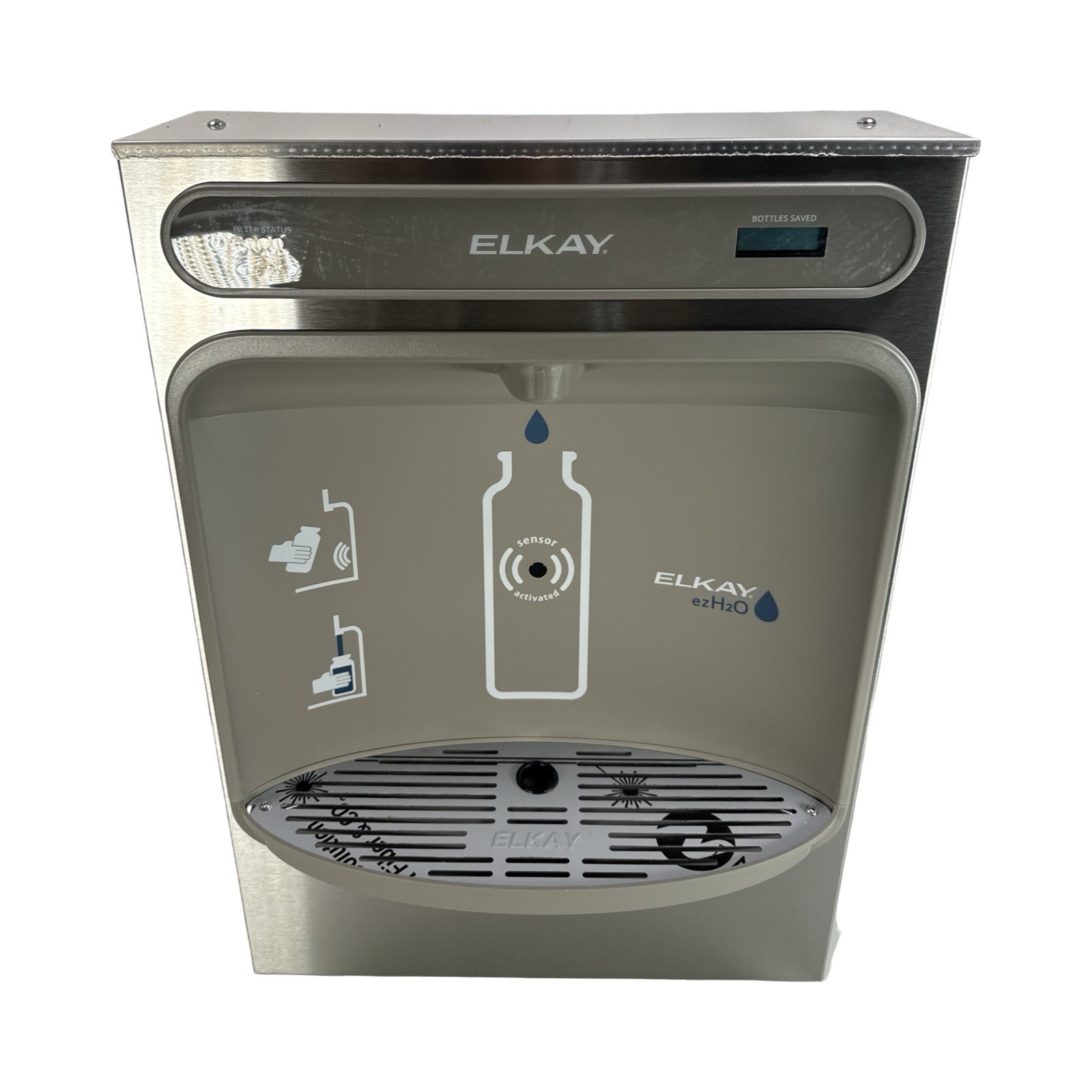 Elkay LZWSSM EZH2O Surface Mount, Filtered, Bottle Filling Station, Non-Refrig
