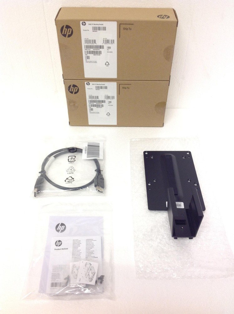 5x NEW HP 8RA46AA PC Mounting Bracket B250 For Thin Client Workstation Mini PC