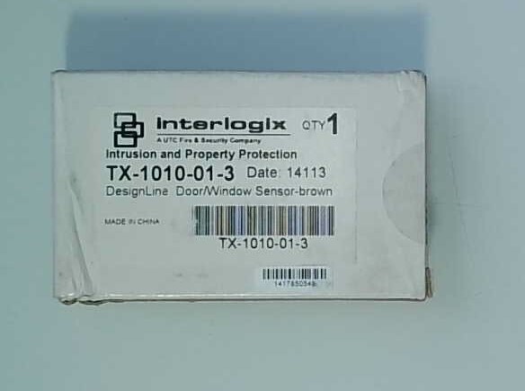 Interlogix TX-1010-01-3 DesignLine Security System Door/Window Sensor - Brown
