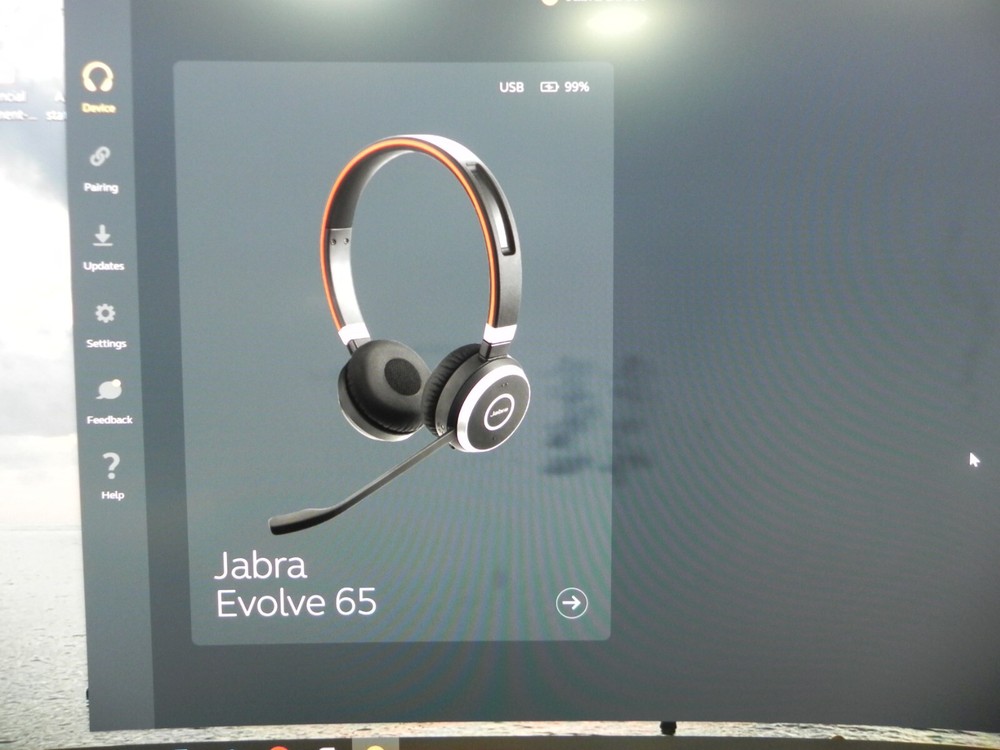 Jabra Evolve 65 Bluetooth Wireless Headset