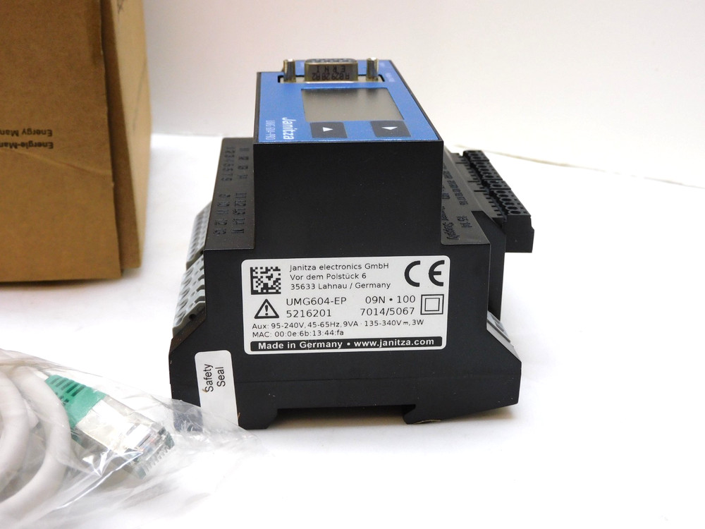 Janitza UMG604-EP Functional Expandable Power Analyzer