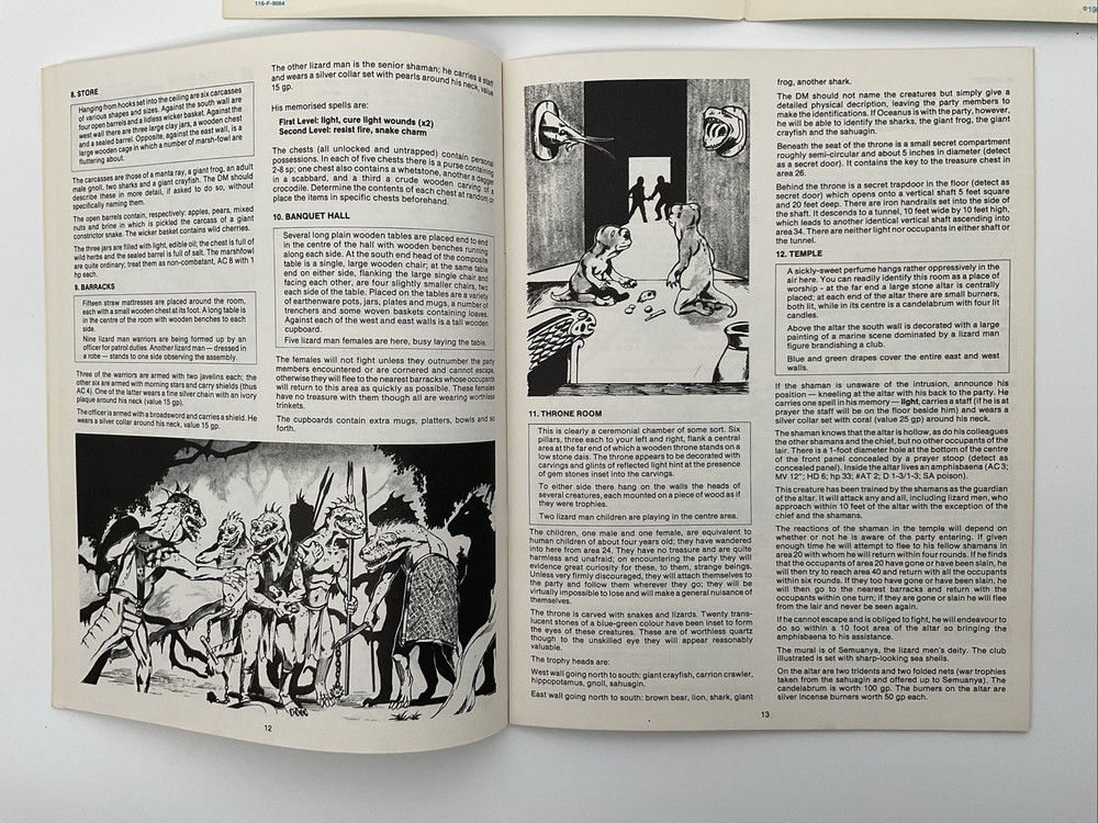 [AD&D] U2 Danger at Dunwater (1982) VG+