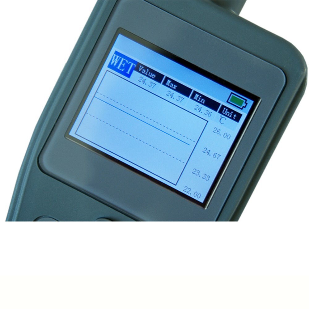 Handheld Dew Point Meter withSpecific Enthalpy Range 0~1500kJ/kg 10 Parameters