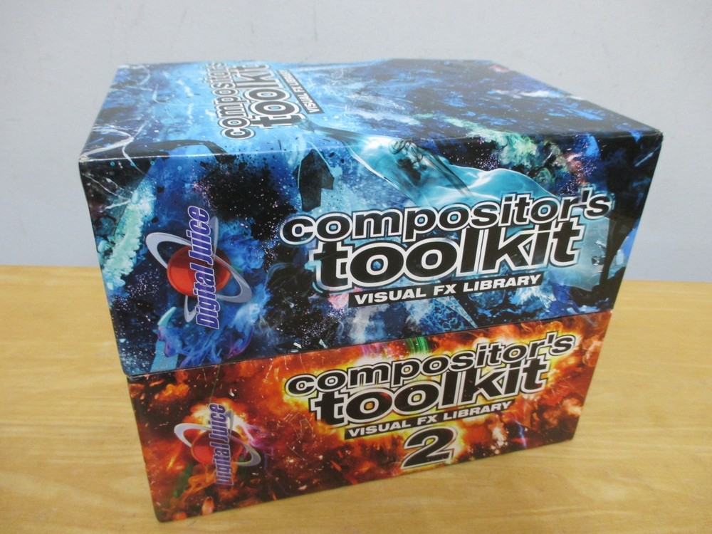 Digital Juice Compositors Toolkit Visual FX Library 1 & 2 *Complete*