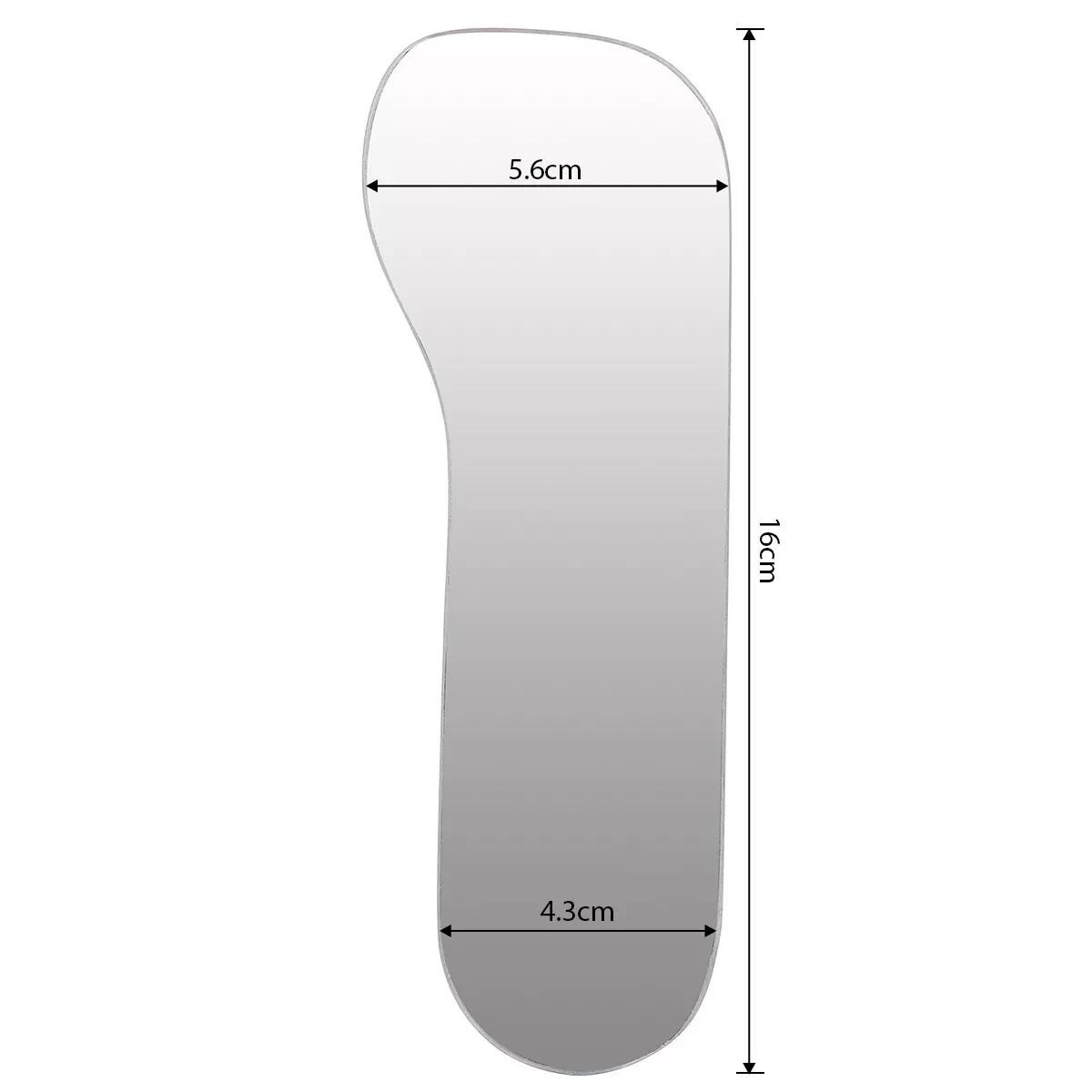 5/ Dental Orthodontic Mirror Photography Double-Sided Mirrors Glass Reflectors