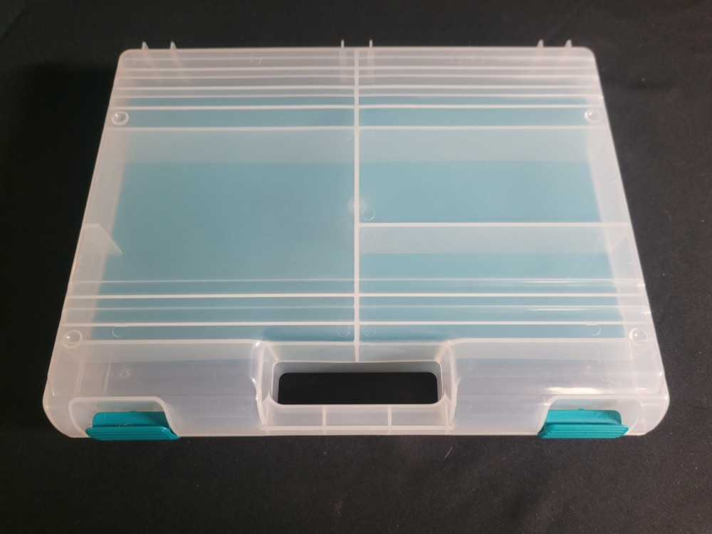 Craftstor Portable Stackable Case Box For Rubber Stamps And Accessories Crafts