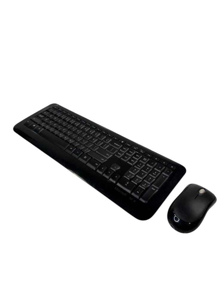 Microsoft Wireless Desktop 850 Keyboard Mouse Combo Tested No USB