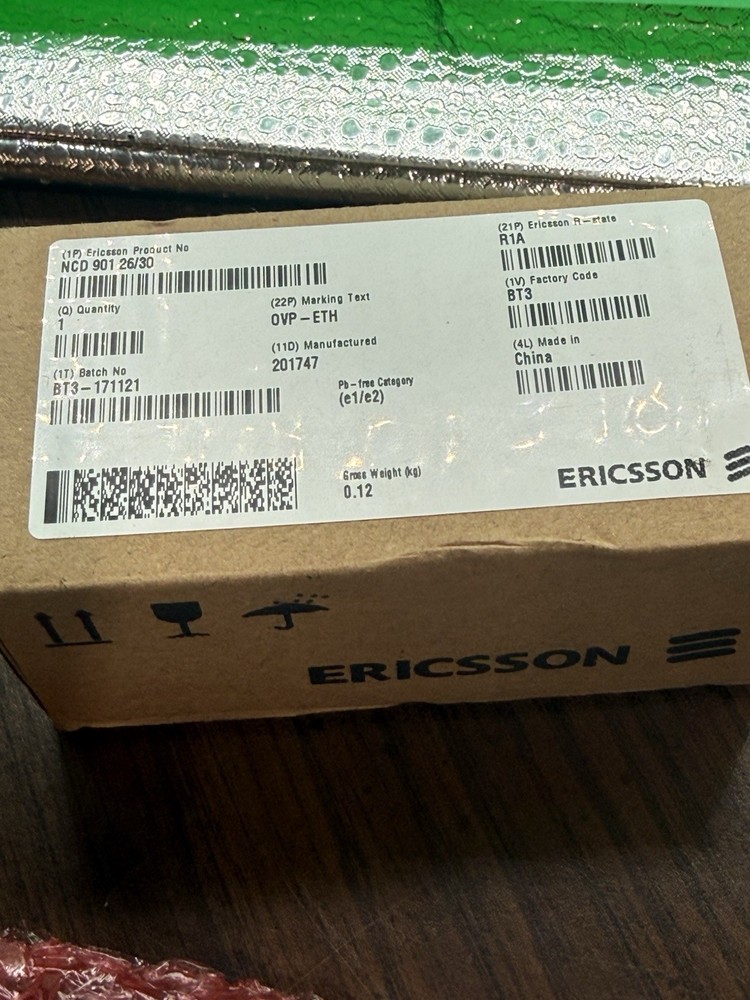 NEW Ericsson OVP-ETH Module NCD90126/30 Protection Module Br1e