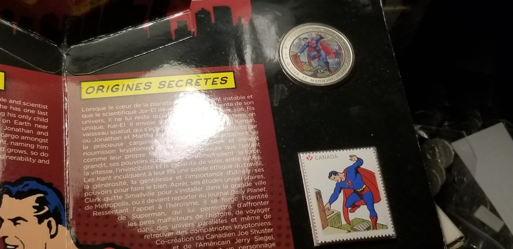 Canada 2013 Lenticular Coin & Stamp Set.