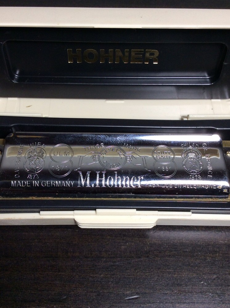 Marine Band Harmonica Key Of A With Case