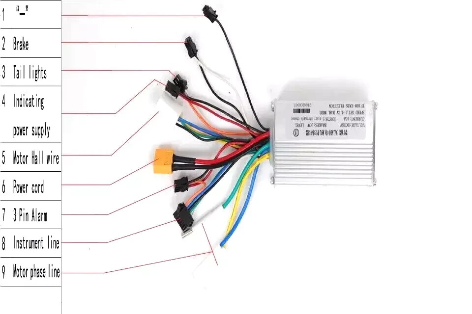 Motor Controller Kit 48V450W Electric Scooter Display E-bike Electric