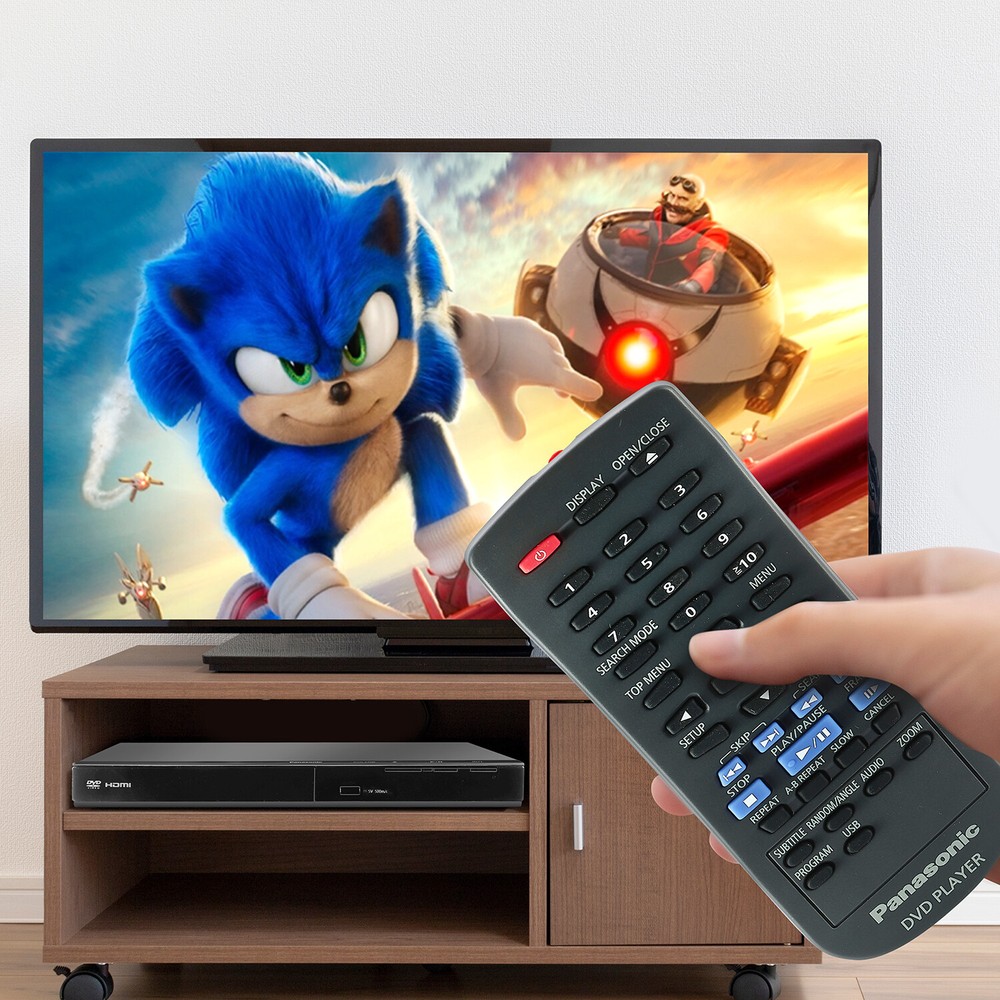 Panasonic DVD Player DVD-S700 Remote Control Cable USB Flash Drive 64GB