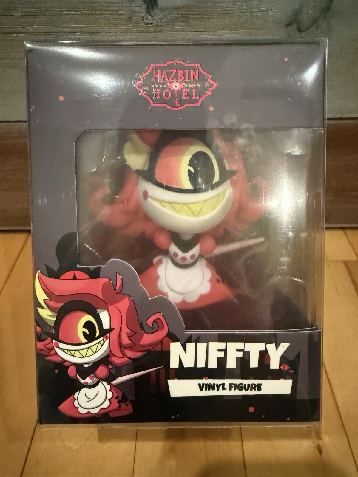 New YouTooz VivziePop Hazbin Hotel Niffty Vinyl Figure w/ Protector Helluva Boss