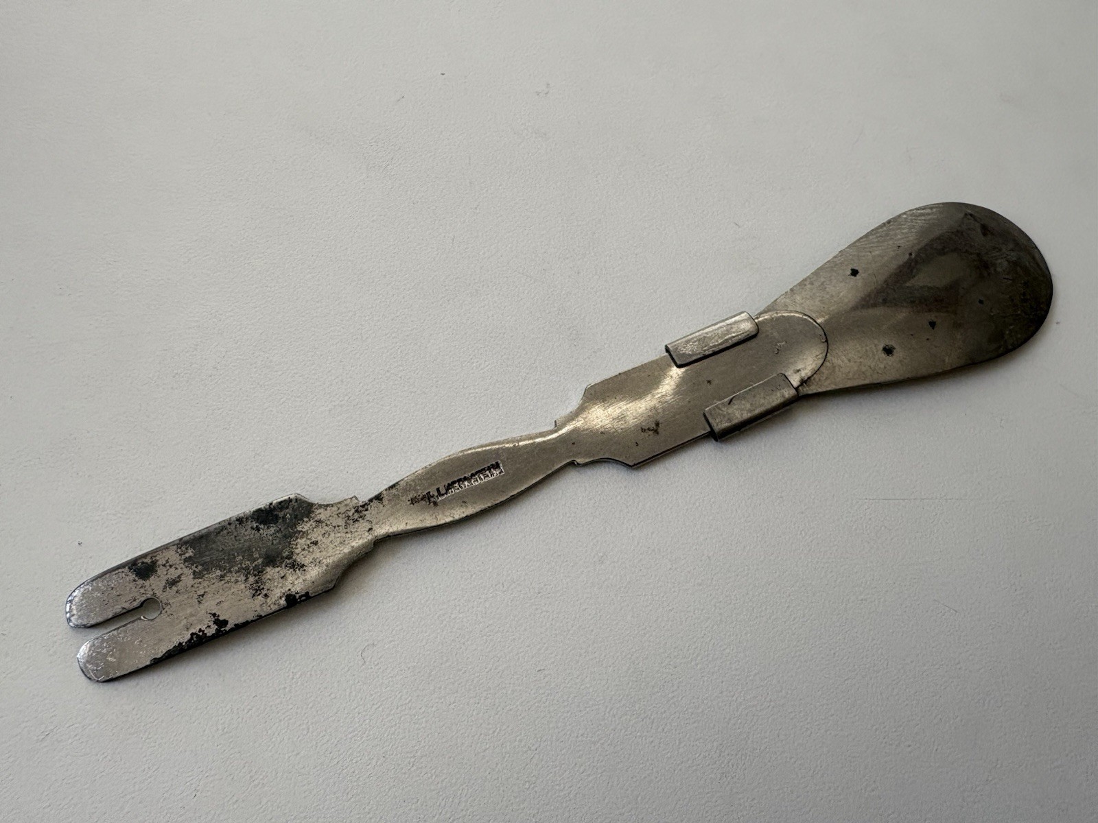 Antique A.L. Hernstein NY Tongue Depressor Civil War Era Surgical Medical Tool