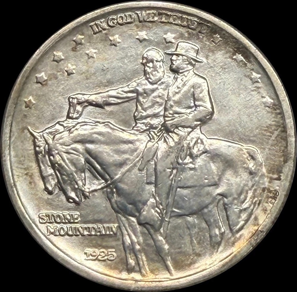 1925 Stone Mountain Silver Half Dollar XF / AU
