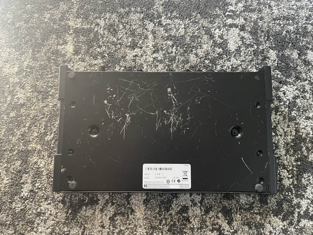 Digitech Vocalist Live 5 Harmony Multi Vocal Effect Processor Pedal + PSU